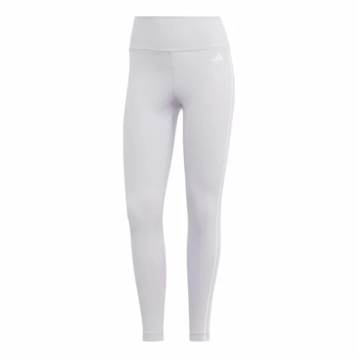 ADIDAS Essentials Train 3-Stripes High-Waisted Tight Women - Silver 8 ADIDAS Essentials Train 3-Stripes High-Waisted Tight Women - Silver -Tennis Shop 17863000 000