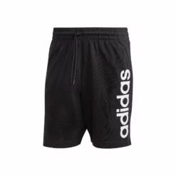 ADIDAS Essentials AEROREADY Single Jersey Linear Logo Shorts Men - Black, White