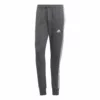 ADIDAS Essentials French Terry Tapered Cuff 3-Stripes Training Pants Men - Grey, White
