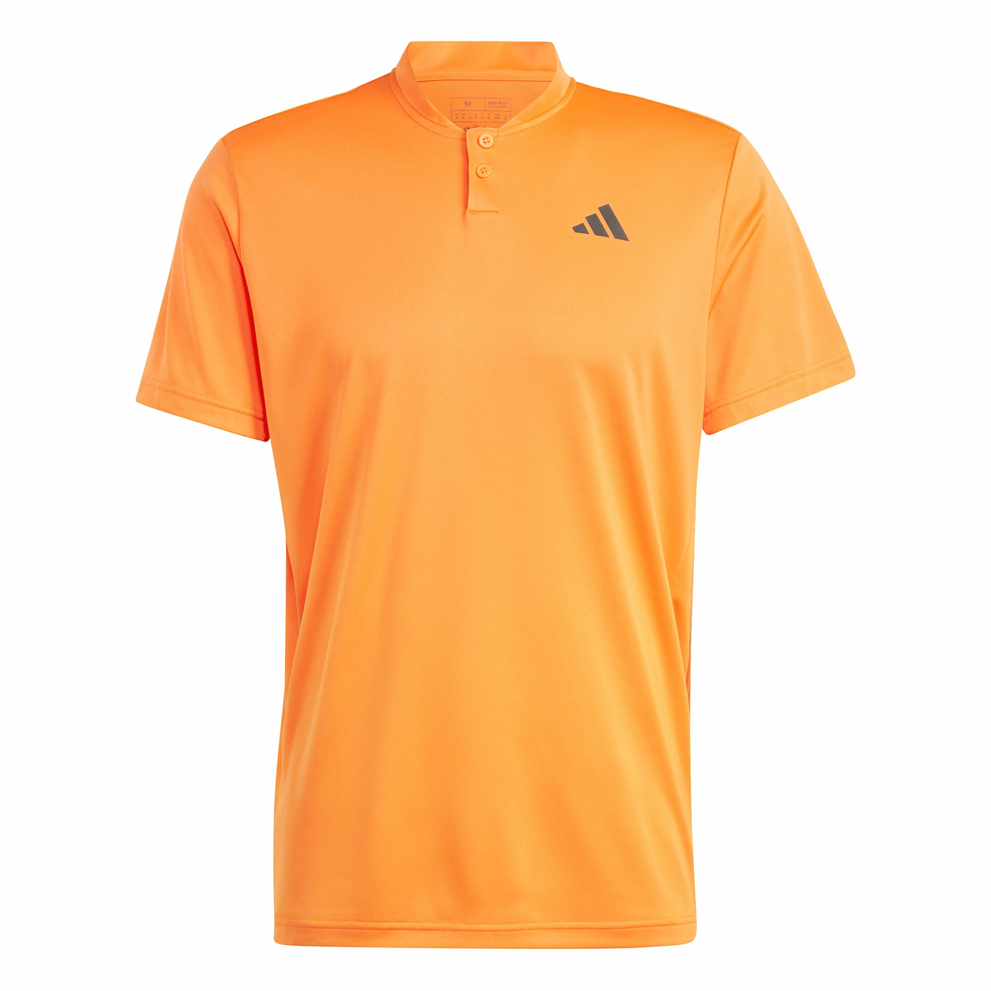 ADIDAS Club Henley Polo Men - Orange 1 ADIDAS Club Henley Polo Men - Orange