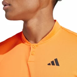 ADIDAS Club Henley Polo Men - Orange 12 ADIDAS Club Henley Polo Men - Orange -Tennis Shop 17914000 18