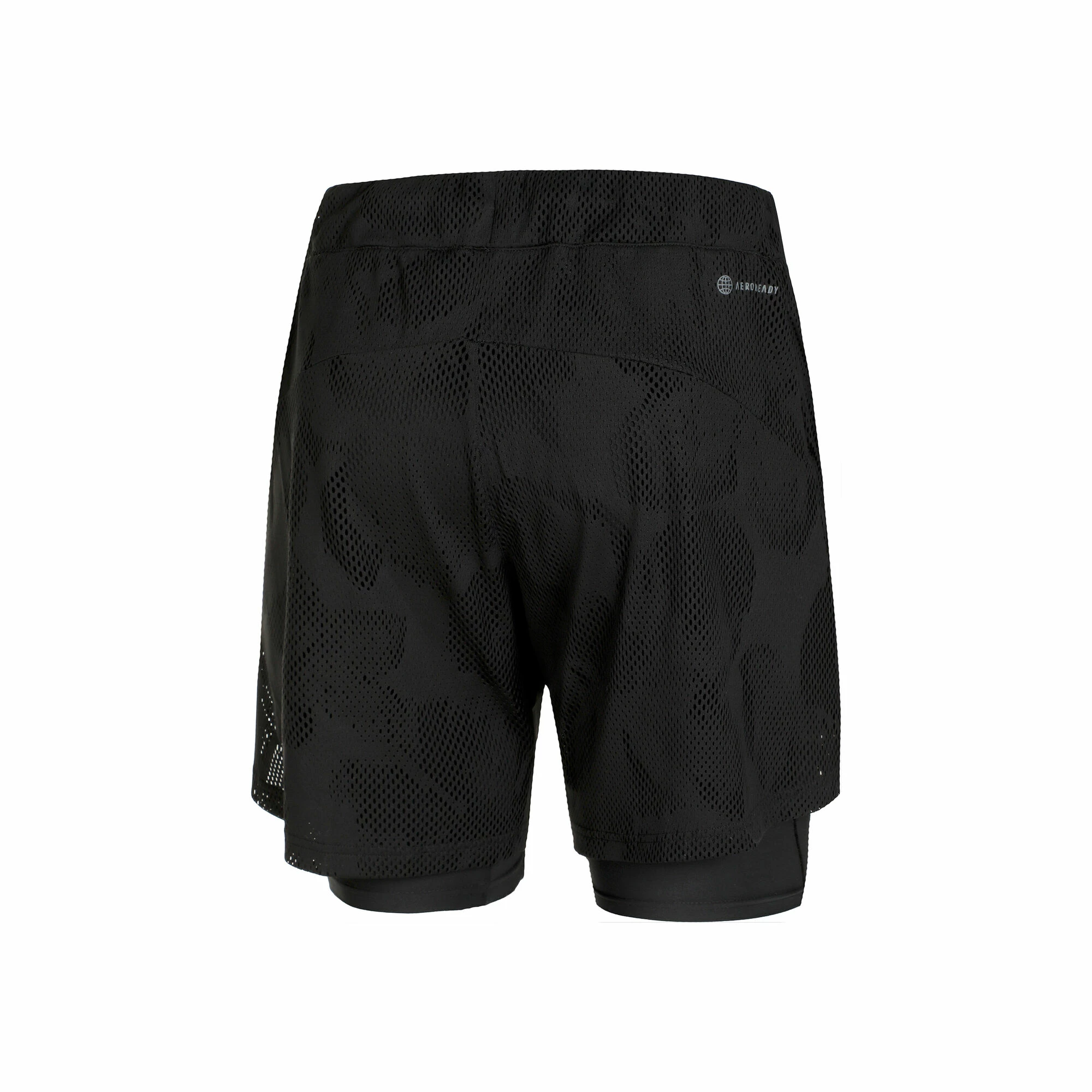 ADIDAS Melbourne Two-in-One 7-inch Shorts Men - Black 2 ADIDAS Melbourne Two-in-One 7-inch Shorts Men - Black - Image 2