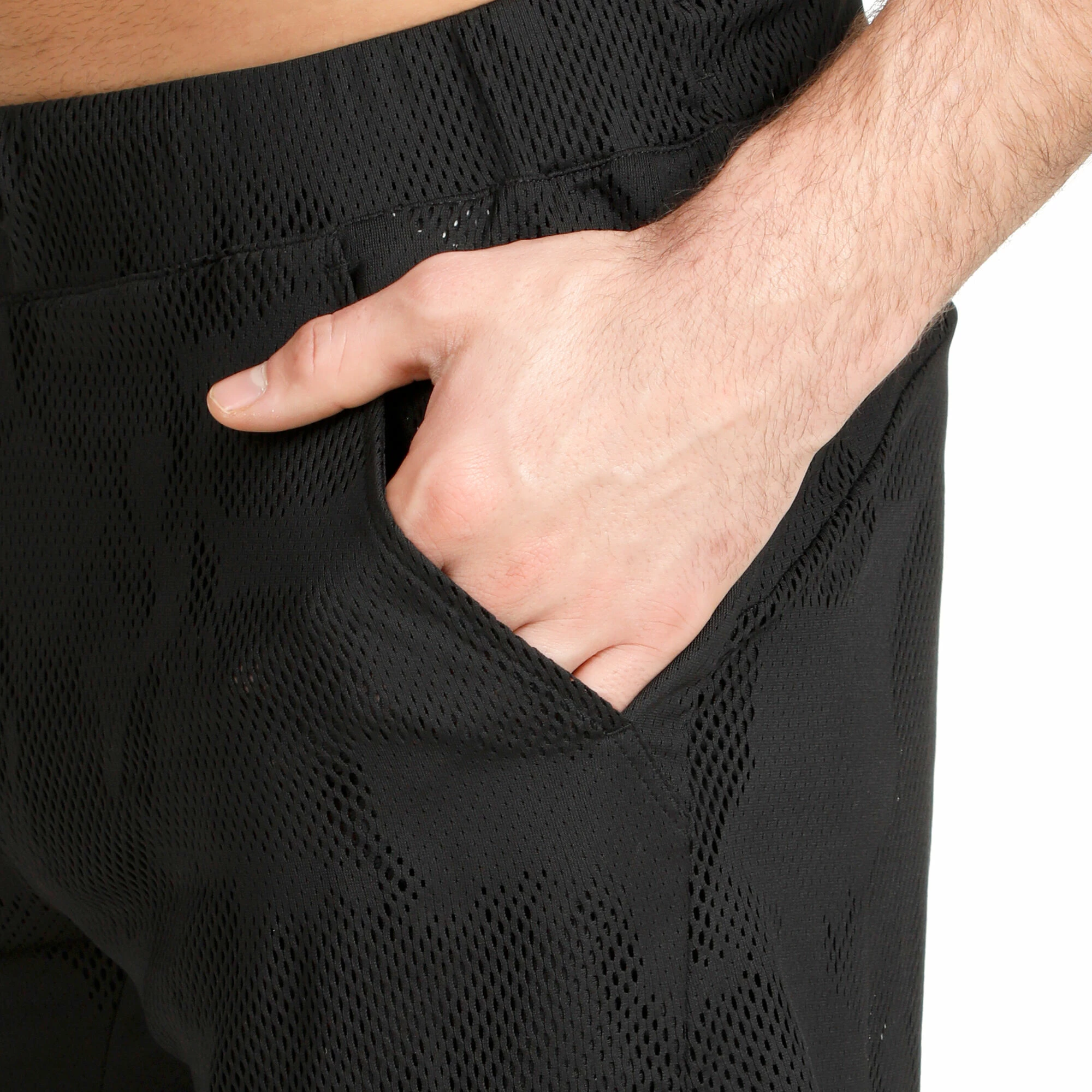 ADIDAS Melbourne Two-in-One 7-inch Shorts Men - Black 7 ADIDAS Melbourne Two-in-One 7-inch Shorts Men - Black - Image 7