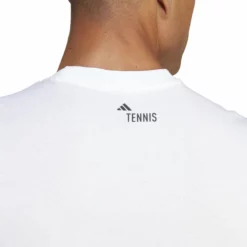 ADIDAS AEROREADY Graphic T-Shirt Men - White, Black -Tennis Shop 17972000 16