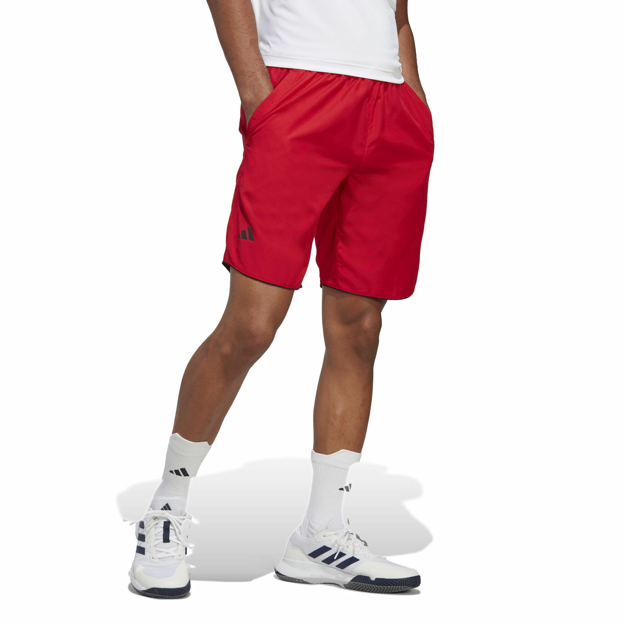 ADIDAS Club 9in Shorts Men - Red 4 ADIDAS Club 9in Shorts Men - Red - Image 4