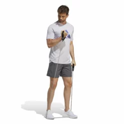 ADIDAS Designed For Movement HIIT Training T-Shirt Men - White, Violet -Tennis Shop 18021000 15