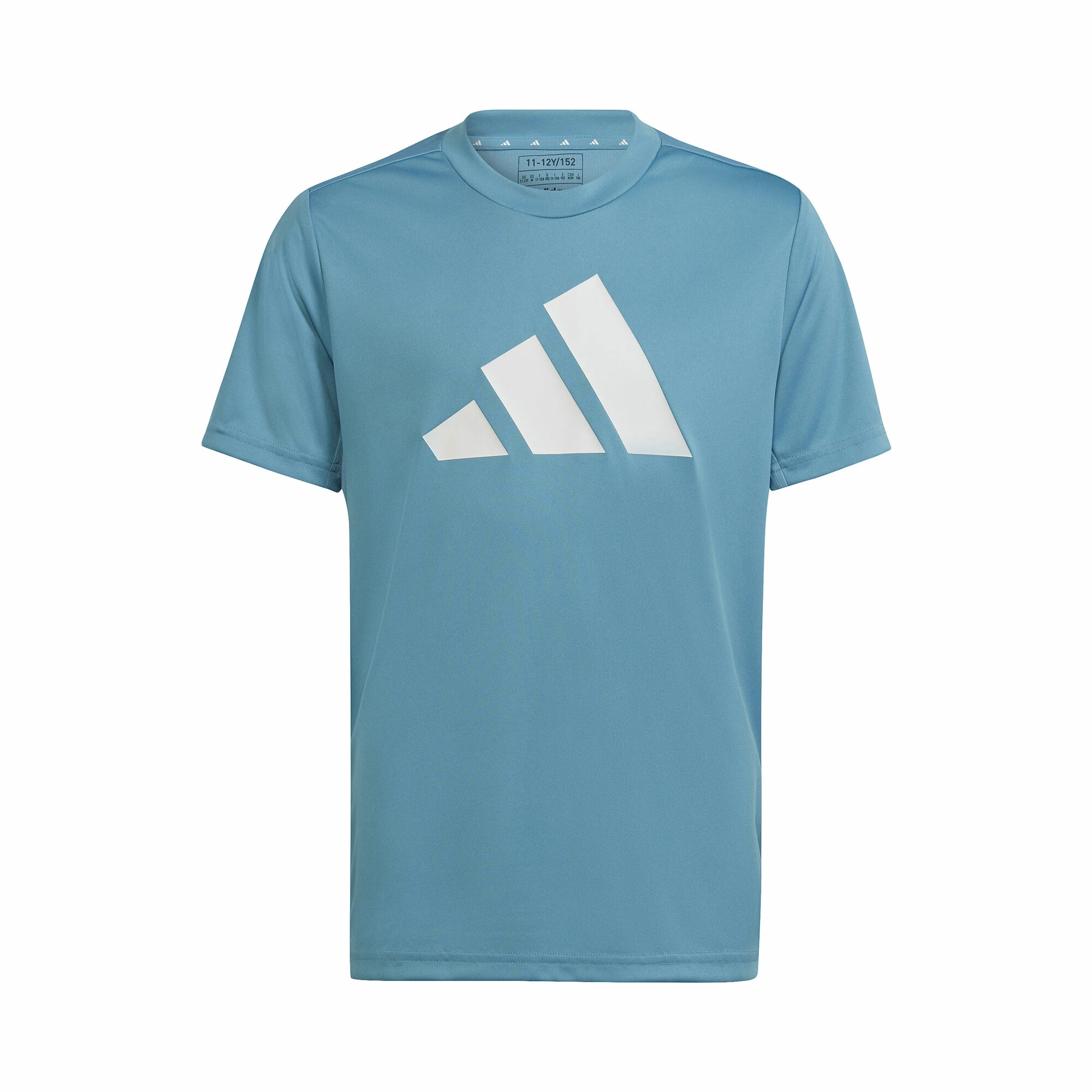 ADIDAS Train AEROREADY Logo Regular-Fit T-Shirt Boys - Turquoise, White 1 ADIDAS Train AEROREADY Logo Regular-Fit T-Shirt Boys - Turquoise, White