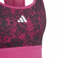 ADIDAS Training AEROREADY PowerReact Animal Print Padded Sports Bras Girls - Pink, Black 7 ADIDAS Training AEROREADY PowerReact Animal Print Padded Sports Bras Girls - Pink, Black -Tennis Shop 18110000 10