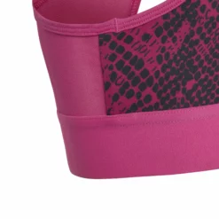 ADIDAS Training AEROREADY PowerReact Animal Print Padded Sports Bras Girls - Pink, Black 8 ADIDAS Training AEROREADY PowerReact Animal Print Padded Sports Bras Girls - Pink, Black -Tennis Shop 18110000 11