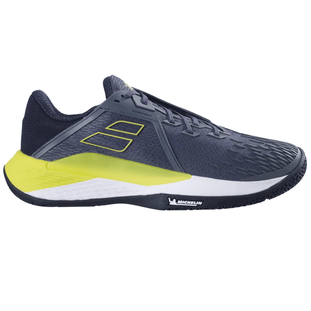 Babolat Men's Propulse Fury 3 All Court (Grey Aero) 2 Babolat Men's Propulse Fury 3 All Court (Grey Aero) - Image 2