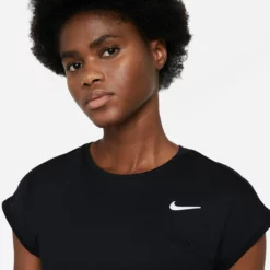 Nike Dri-Fit Victory Court T-Shirt Women - Black 8 Nike Dri-Fit Victory Court T-Shirt Women - Black -Tennis Shop 51817000 15