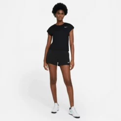 Nike Dri-Fit Victory Court T-Shirt Women - Black 9 Nike Dri-Fit Victory Court T-Shirt Women - Black -Tennis Shop 51817000 16