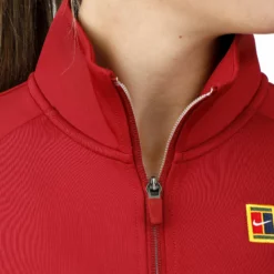 Nike Court Dri-Fit Heritage Training Jacket Women - Dark Red -Tennis Shop 55081000 16