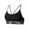 Nike Dri-Fit Indy Logo Sports Bras Women - Black, White