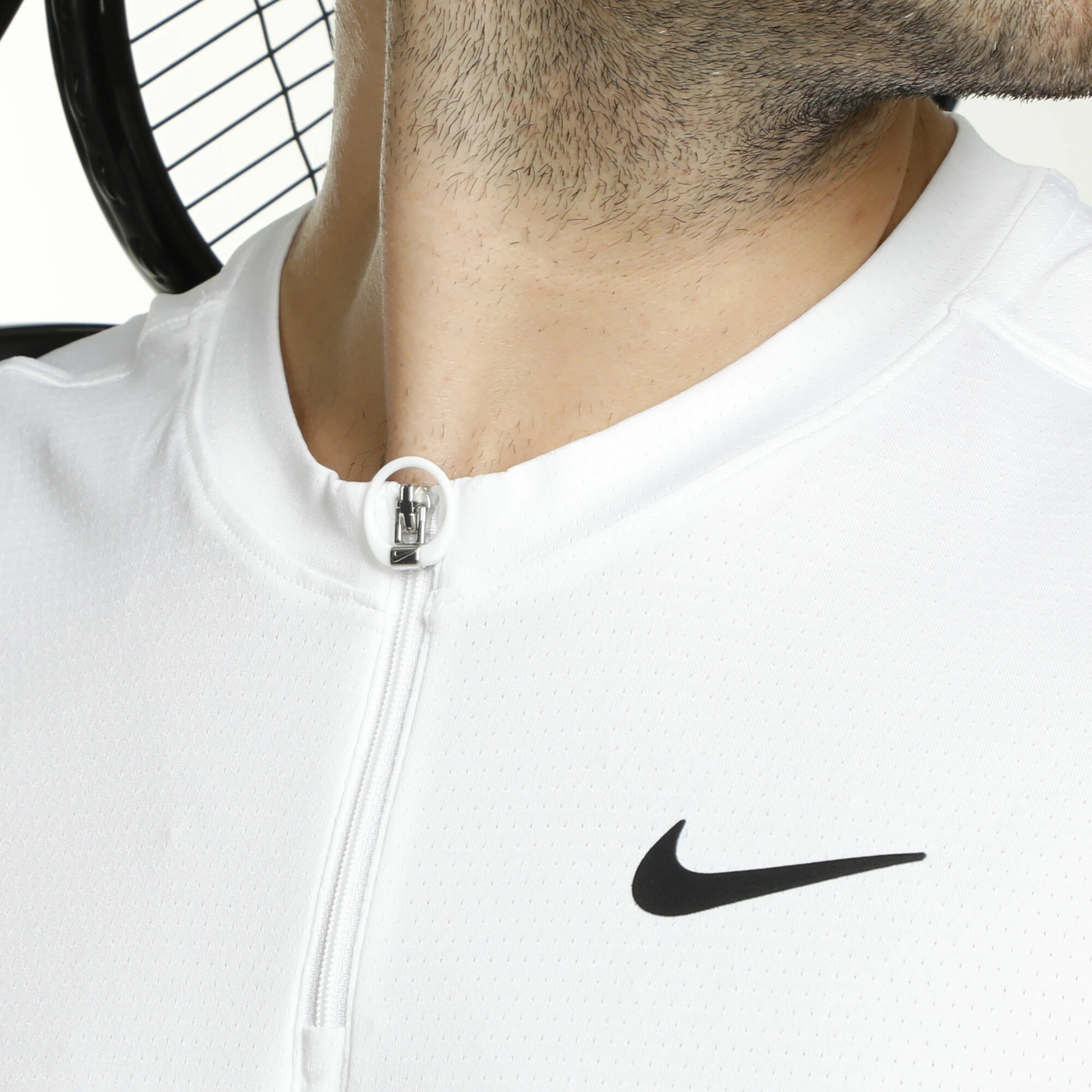 Nike Dri-Fit Advantage Polo Men - White 4 Nike Dri-Fit Advantage Polo Men - White - Image 4
