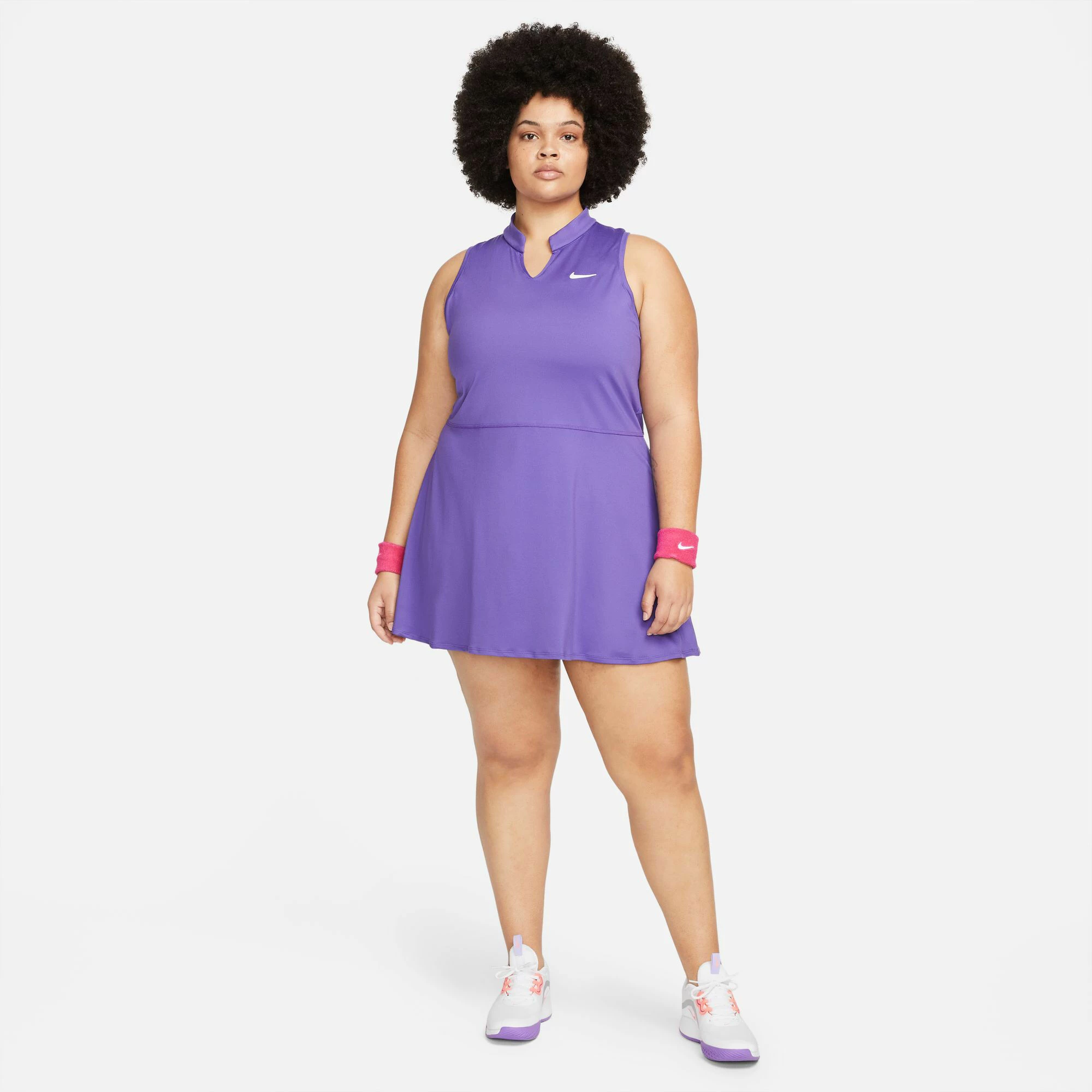 Nike Court Victory Dri-Fit Plus Dress Women - Violet 8 Nike Court Victory Dri-Fit Plus Dress Women - Violet - Image 8