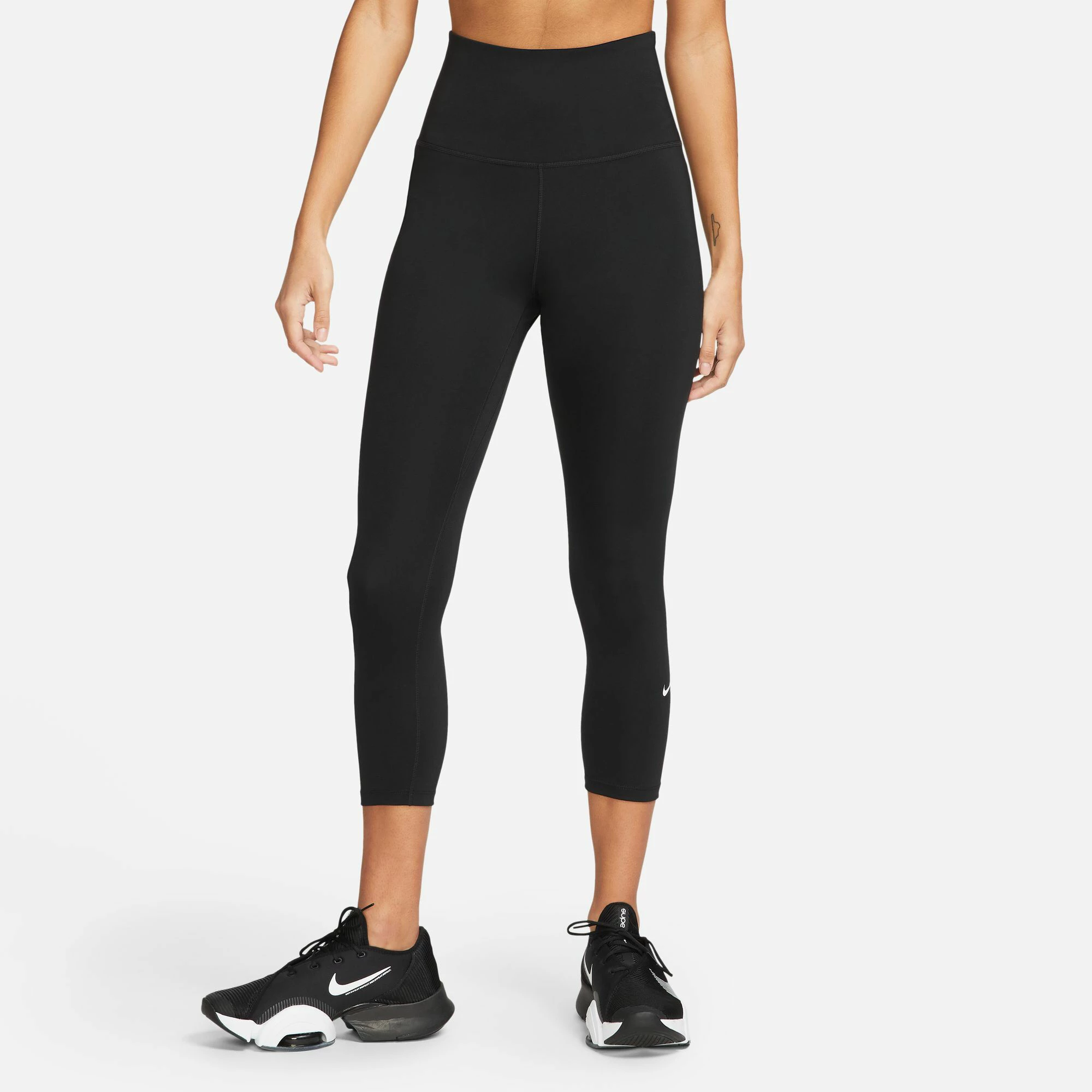 Nike Dri-Fit One High-Rise Crop Tight Women - Black 3 Nike Dri-Fit One High-Rise Crop Tight Women - Black - Image 3