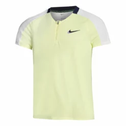 Nike Court Dri-Fit Slam Ultimate NTPS Polo Men - Yellow, White
