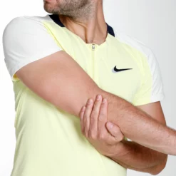 Nike Court Dri-Fit Slam Ultimate NTPS Polo Men - Yellow, White 13 Nike Court Dri-Fit Slam Ultimate NTPS Polo Men - Yellow, White -Tennis Shop 55951000 13