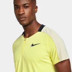 Nike Court Dri-Fit Slam Ultimate NTPS Polo Men - Yellow, White 17 Nike Court Dri-Fit Slam Ultimate NTPS Polo Men - Yellow, White -Tennis Shop 55951000 17