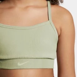 Nike Dri-Fit Indy Seamless Sports Bras Kids - Olive -Tennis Shop 56072000 17