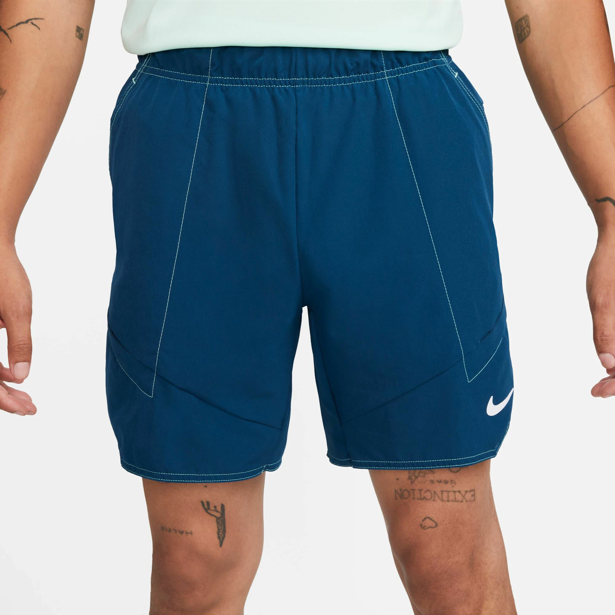 Nike Court Advantage Dri-Fit 7in Shorts Men - Blue 3 Nike Court Advantage Dri-Fit 7in Shorts Men - Blue - Image 3