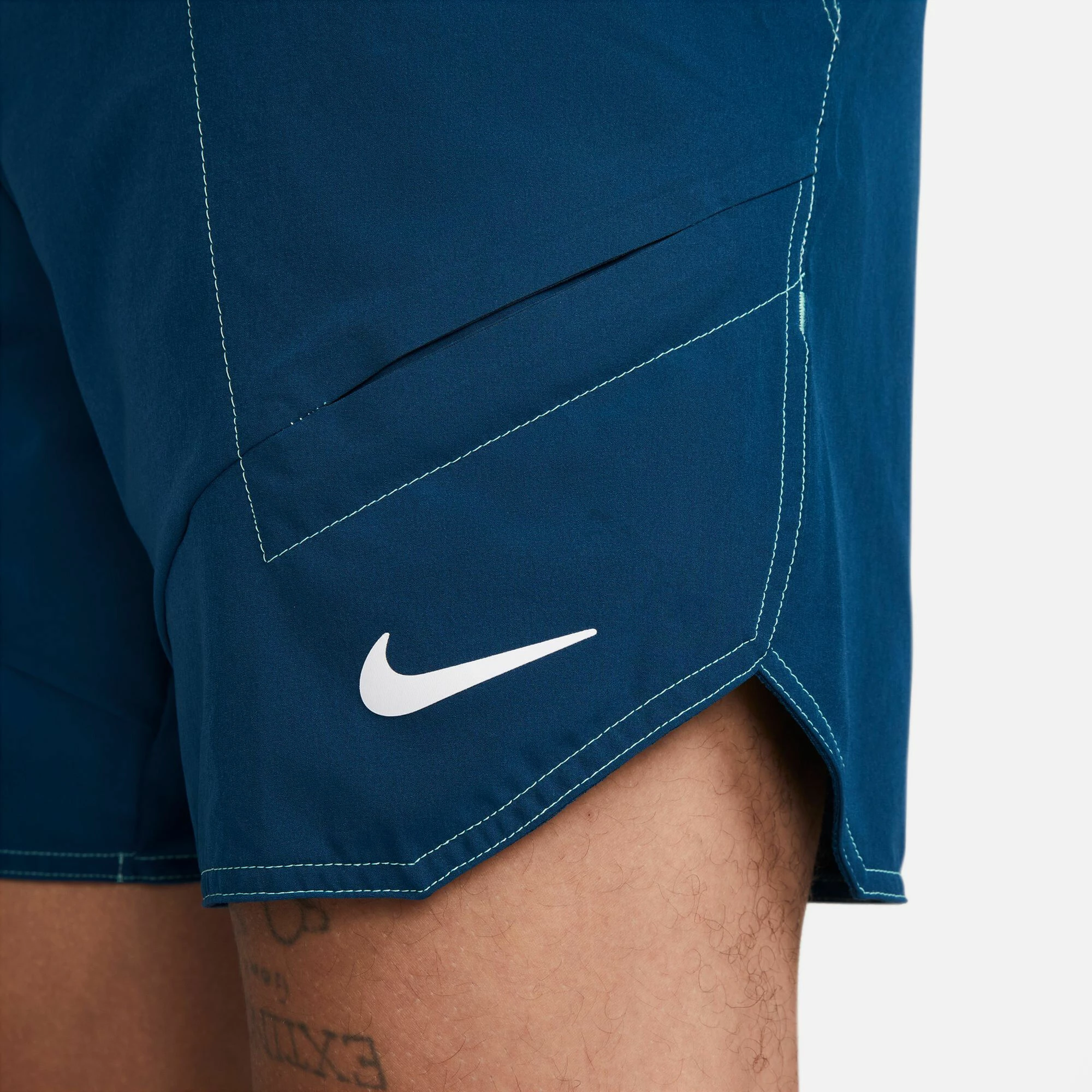 Nike Court Advantage Dri-Fit 7in Shorts Men - Blue 7 Nike Court Advantage Dri-Fit 7in Shorts Men - Blue - Image 7
