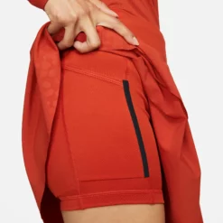 Nike Dri-Fit EMB Club Regular Skirt Women - Red -Tennis Shop 56375000 17