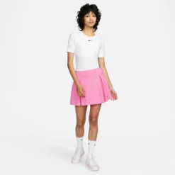 Nike Dri-Fit EMB Club Regular Skirt Women - Pink -Tennis Shop 56376000 19