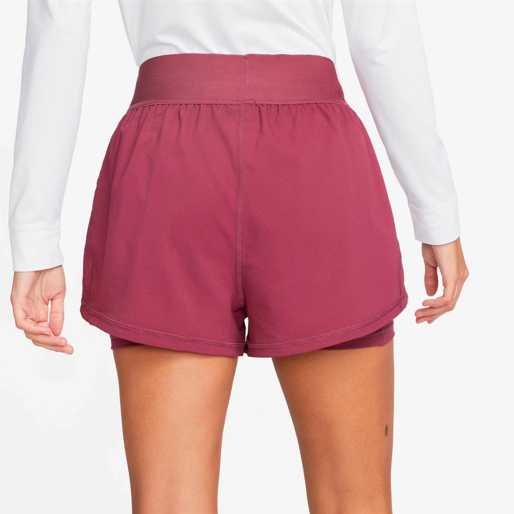 Nike Dri-Fit Court Shorts Women - Berry 6 Nike Dri-Fit Court Shorts Women - Berry - Image 6