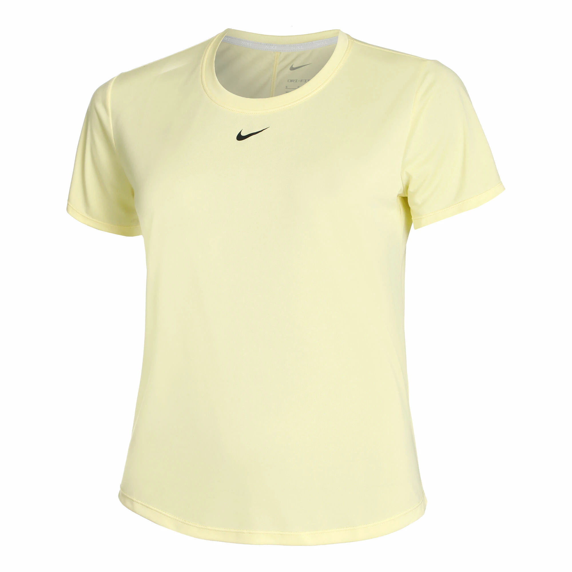 Nike Dri-Fit One STD T-Shirt Women - Yellow 1 Nike Dri-Fit One STD T-Shirt Women - Yellow
