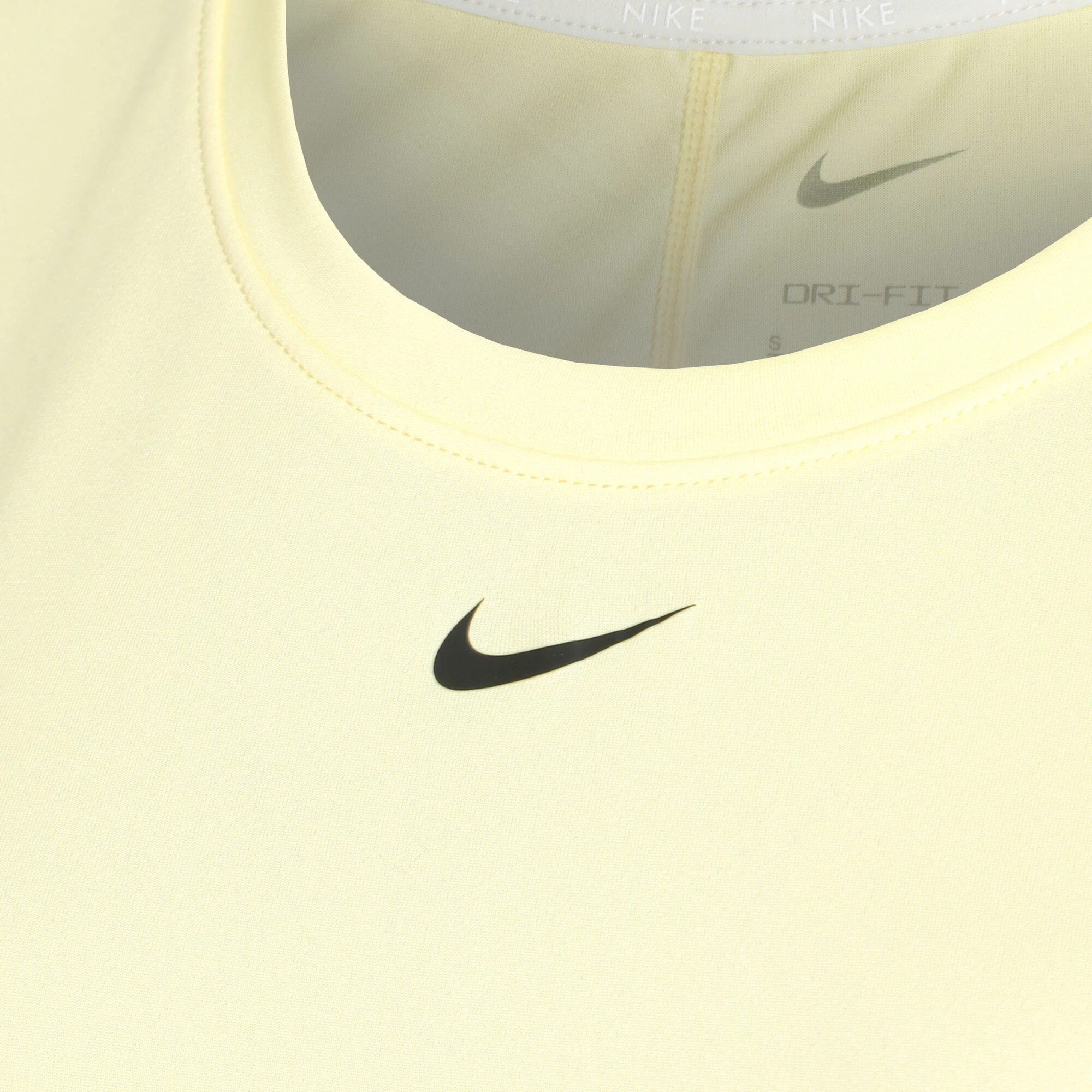 Nike Dri-Fit One STD T-Shirt Women - Yellow 3 Nike Dri-Fit One STD T-Shirt Women - Yellow - Image 3