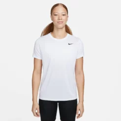 Nike Dri-Fit Regular T-Shirt Women - White -Tennis Shop 56709000 13