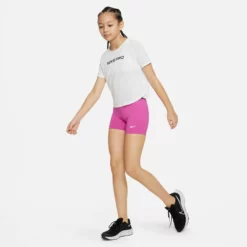 Nike Pro 3in Shorts Girls - Pink, Black 9 Nike Pro 3in Shorts Girls - Pink, Black -Tennis Shop 56836000 15