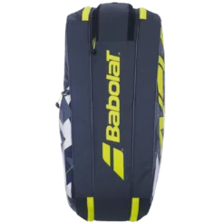 Babolat Pure Aero 2023 6-Pack Bag (Grey/Yellow) -Tennis Shop 751222 RH 6 Aero 370 5 Bottom