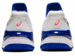 Asics Women's Court FF 2 (White/Lapis Lazuli) -Tennis Shop CFF2WomensWLL5