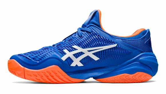 Asics Men's Court FF 3 Novak (Tuna Blue/White) 2 Asics Men's Court FF 3 Novak (Tuna Blue/White) - Image 2