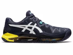 Asics Men's Gel-Resolution 8 CLAY/PADEL (Indigo Fog/White)