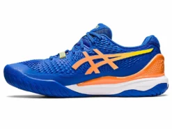 Asics Men's Gel-Resolution 9 (Tuna Blue/Sun Peach) -Tennis Shop GR4 1b69d50c b631 4133 a428 ace7e389c82a
