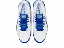 Asics Men's Gel-Resolution 8 (White/Tuna Blue) -Tennis Shop GR6