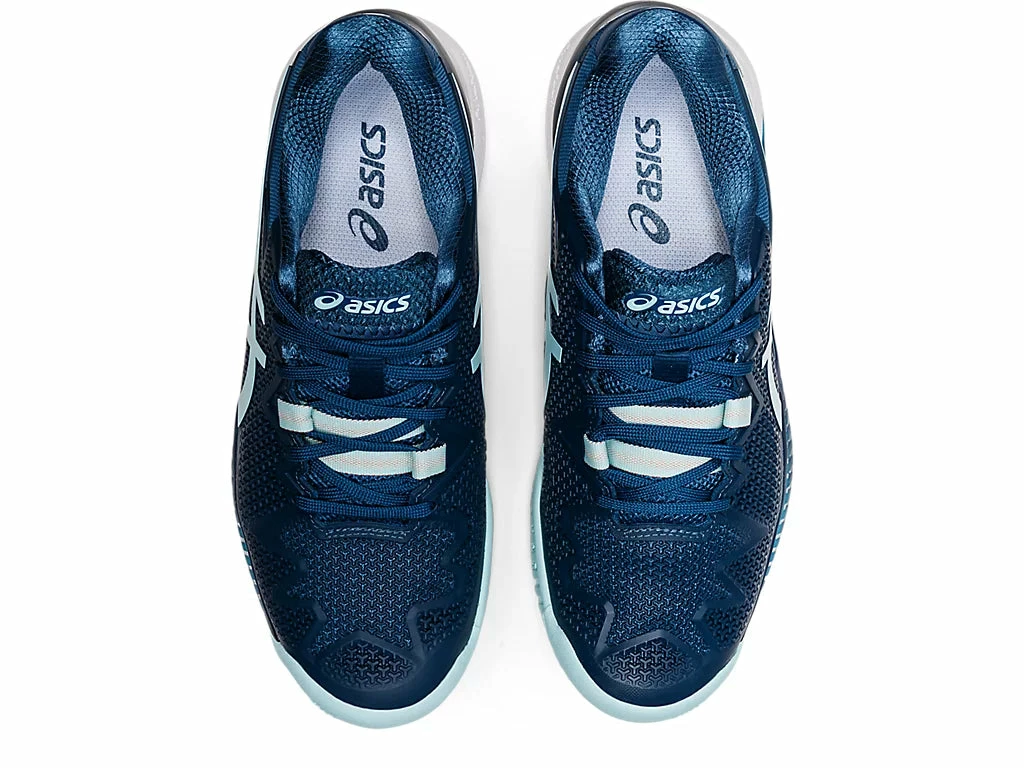 Asics Women's Gel-Resolution 8 WIDE (Light Indigo/Clear Blue) 6 Asics Women's Gel-Resolution 8 WIDE (Light Indigo/Clear Blue) - Image 6