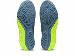 Asics Men's Gel-Resolution 9 (Steel Blue/Hazard Greem) -Tennis Shop GR9MensSBHG7