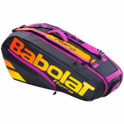 Babolat Pure Aero Rafa 6-Pack Bag (Black/Orange/Purple)
