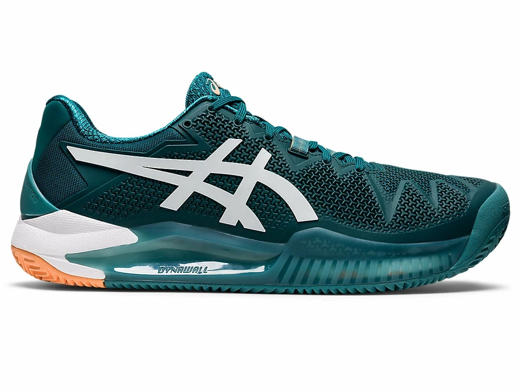Asics Men's Gel-Resolution 8 (Velvet Pine/White) 1 Asics Men's Gel-Resolution 8 (Velvet Pine/White)