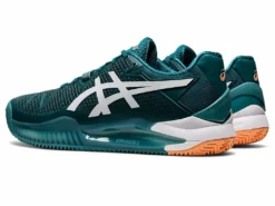 Asics Men's Gel-Resolution 8 (Velvet Pine/White) 8 Asics Men's Gel-Resolution 8 (Velvet Pine/White) -Tennis Shop PGR111