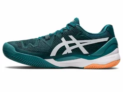 Asics Men's Gel-Resolution 8 (Velvet Pine/White) 9 Asics Men's Gel-Resolution 8 (Velvet Pine/White) -Tennis Shop PGR1111