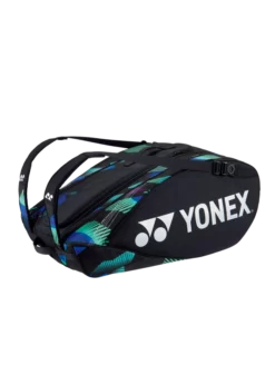Yonex Pro 12-Racquet Bag (Black/Green/Purple)
