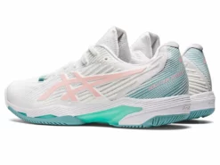 Asics Women's Solution Speed FF 2 (White/Frosted Rose) -Tennis Shop rose111